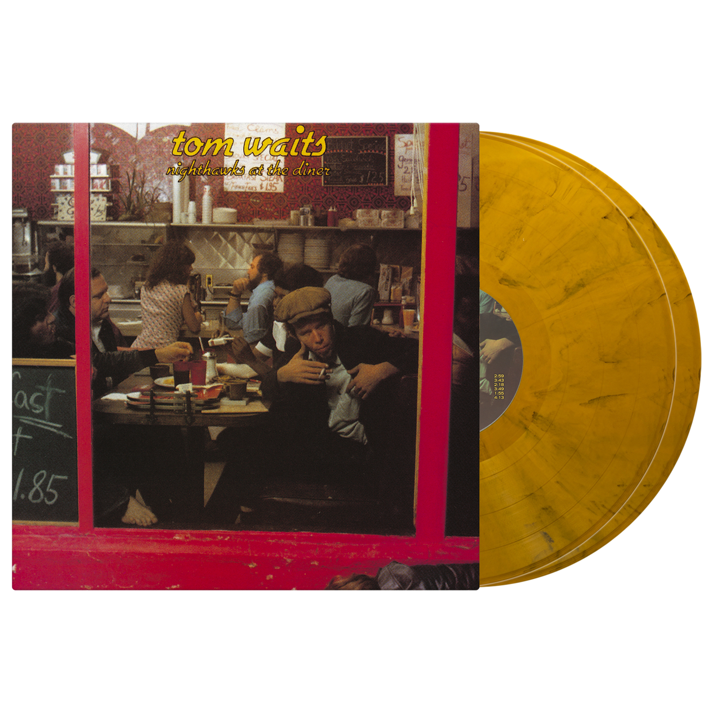 Tom Waits (Nighthawks At The Diner) Smokey Yellow Vinyl