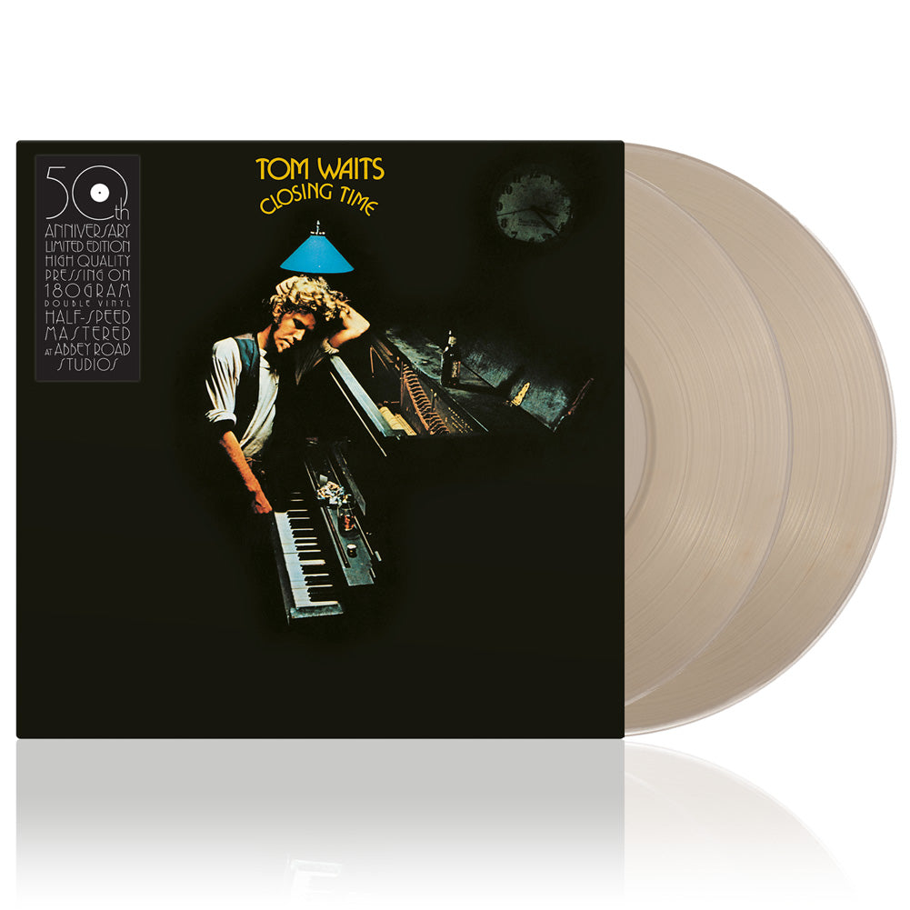 Tom Waits (Closing Time 50th Anniv.) 2xClear Vinyl